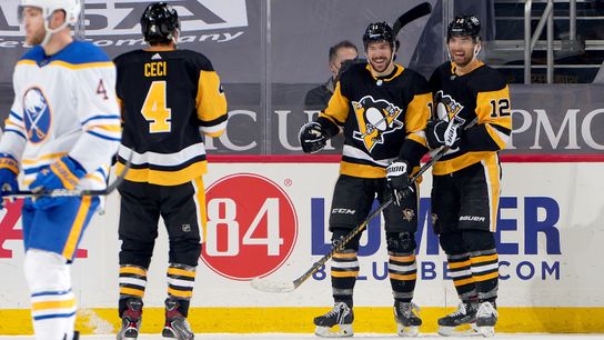 Drive to the Net: Aston-Reese 'in awe' of Gaudreau's effort on shorthanded goal taken at PPG Paints Arena (Penguins)